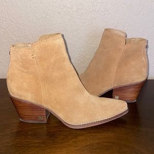 Sam Edelman suede booties